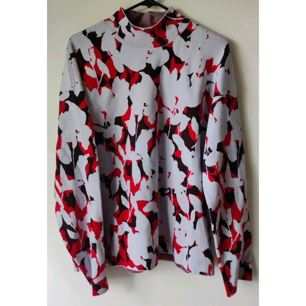 Anthropologie Lizzie Mock Neck Sweater Cozy Soft‎ Size Large